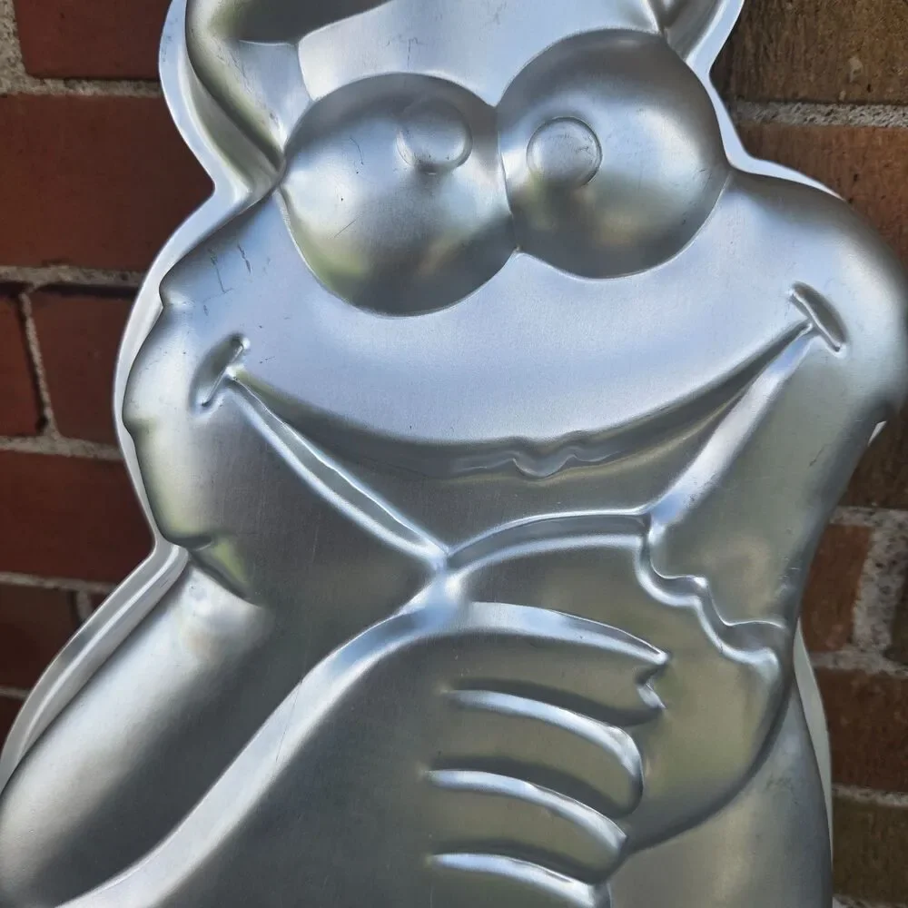 Vintage Wilton Cookie Monster Cake Pan 502-7415 Sesame Street 1971 1977 Muppets